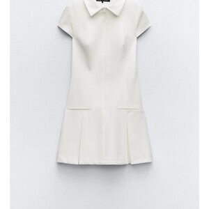 Zara White Mini Dress